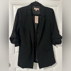 Philosophy Black Tailored Blazer Jacket Size 6 NWT Classic Workwear